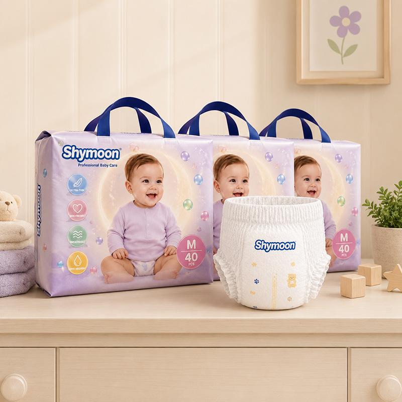 Ultra Breathable Pull Up Baby Diapers