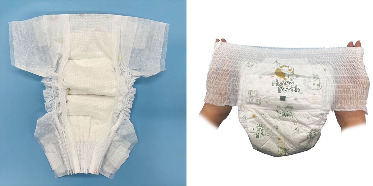 חיתולי סרט לעומת מכנסי Pull-Up: בחירת ההתאמה הנכונה עם XIAMEN HONGFUTAI